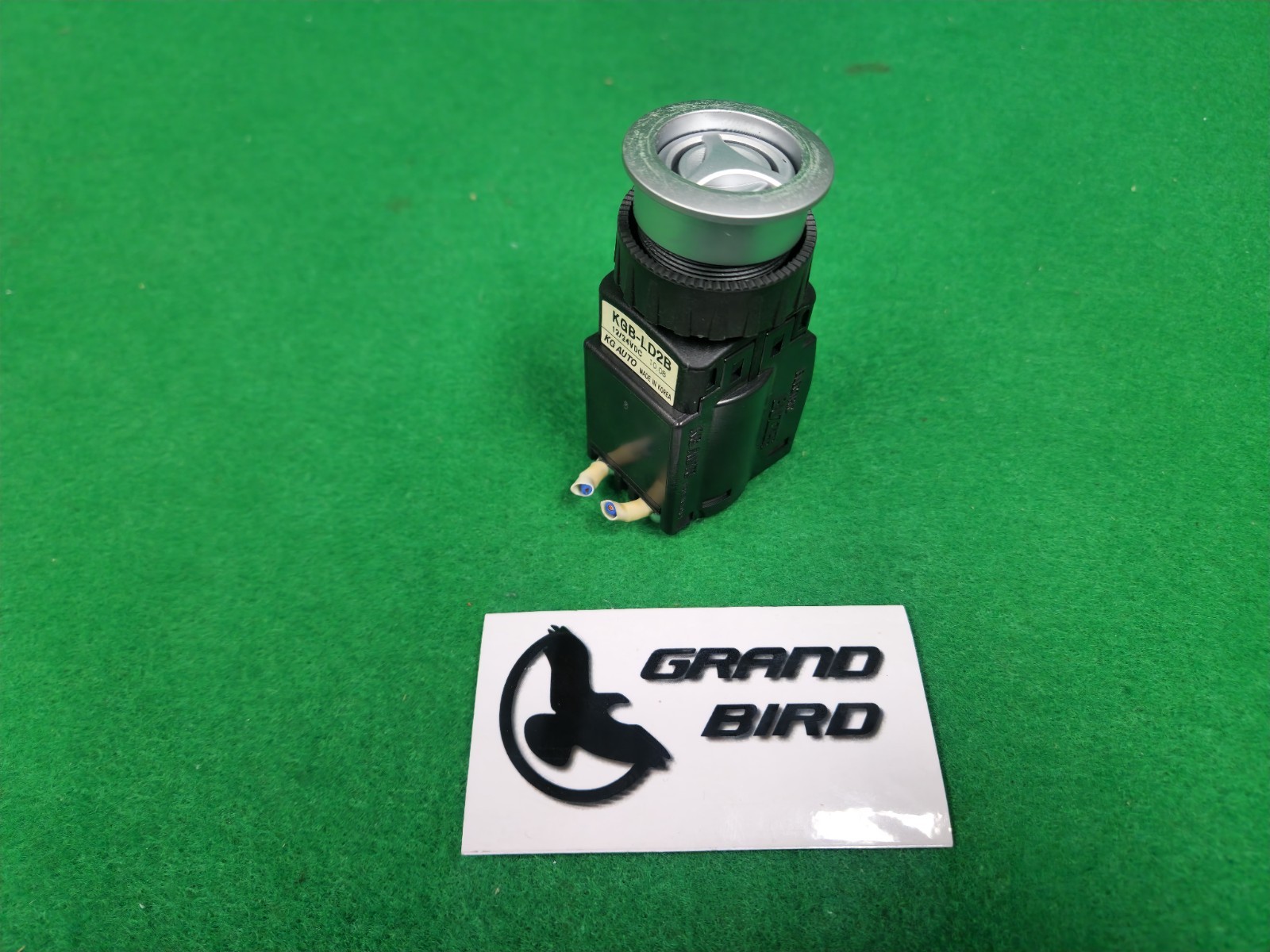 KG AUTO KGB-LD2B LED Lamp Green Push Button Switch, USED