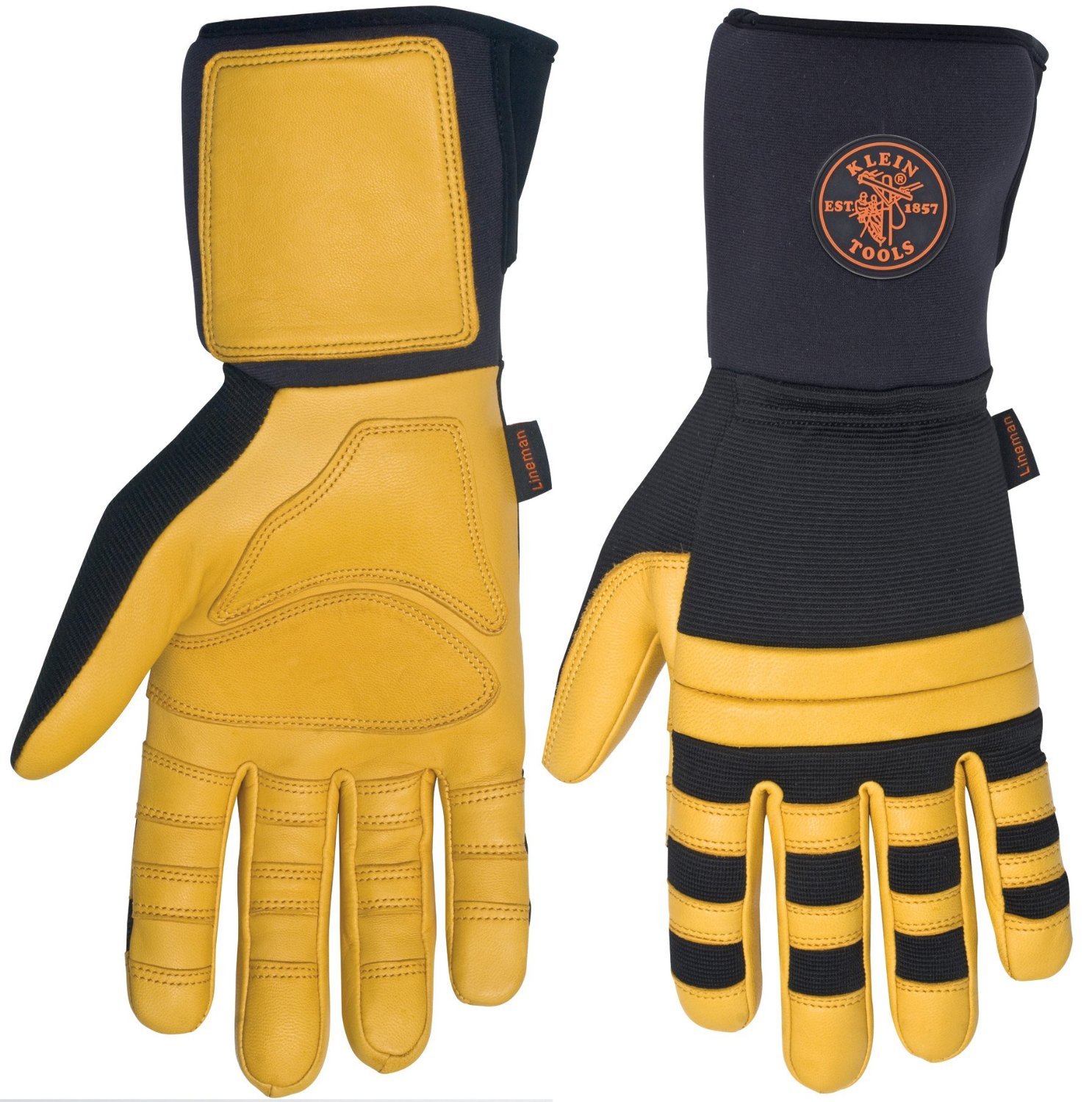 Klein Tools 40080 Lineman Work Gloves, Medium