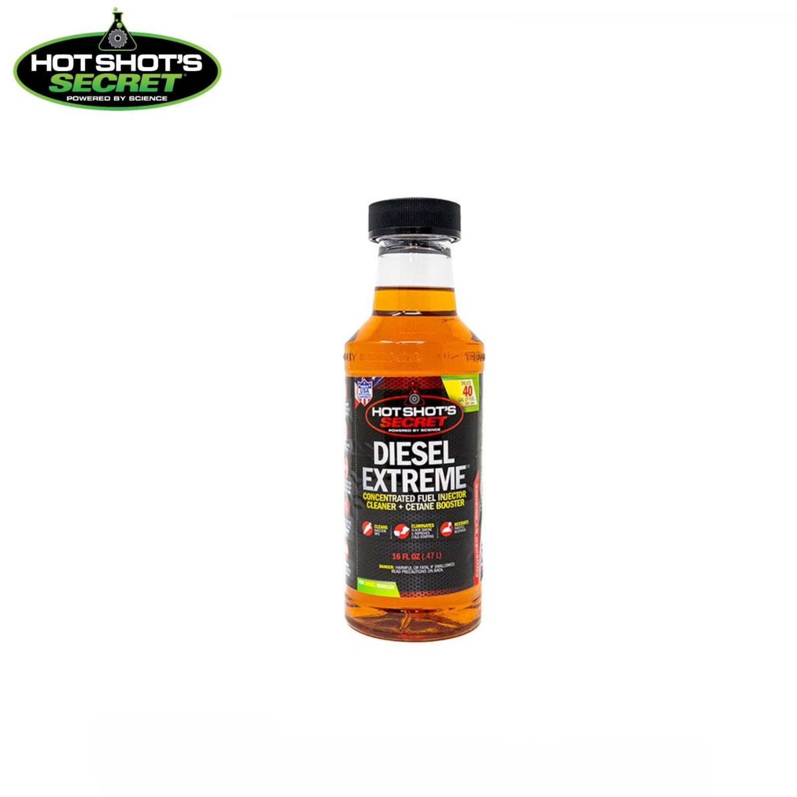 Hot Shot's Secret Diesel Extreme 16oz Fuel Injector Cleaner Cetane Booster