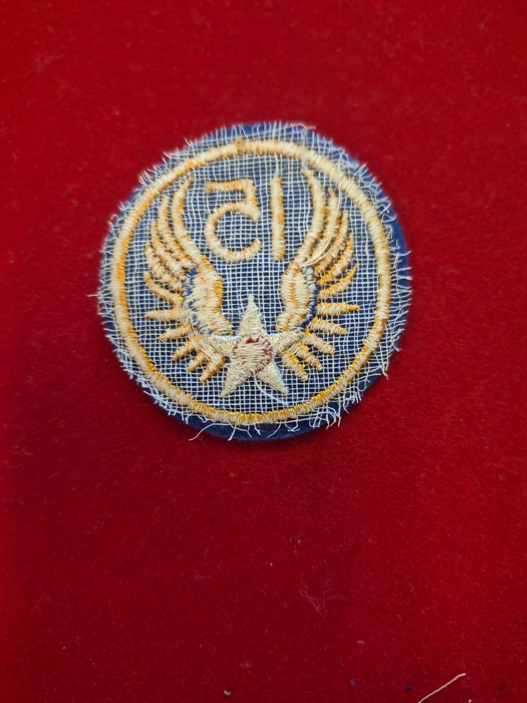 US 15th Army Air Corps Felt Patch
