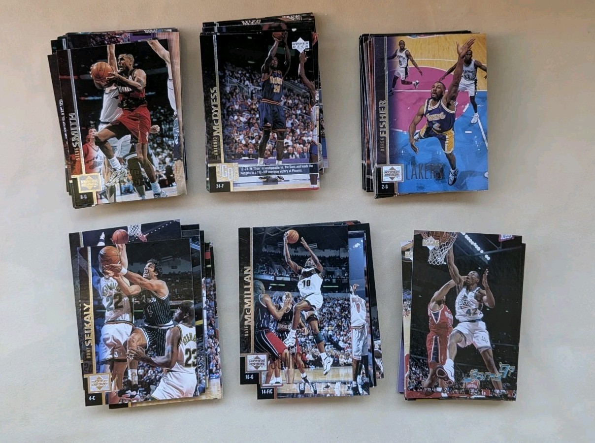 Buy More Save More! 1997-98 Upper Deck Basketball Cards NBA #1-180 YOU PICK NM