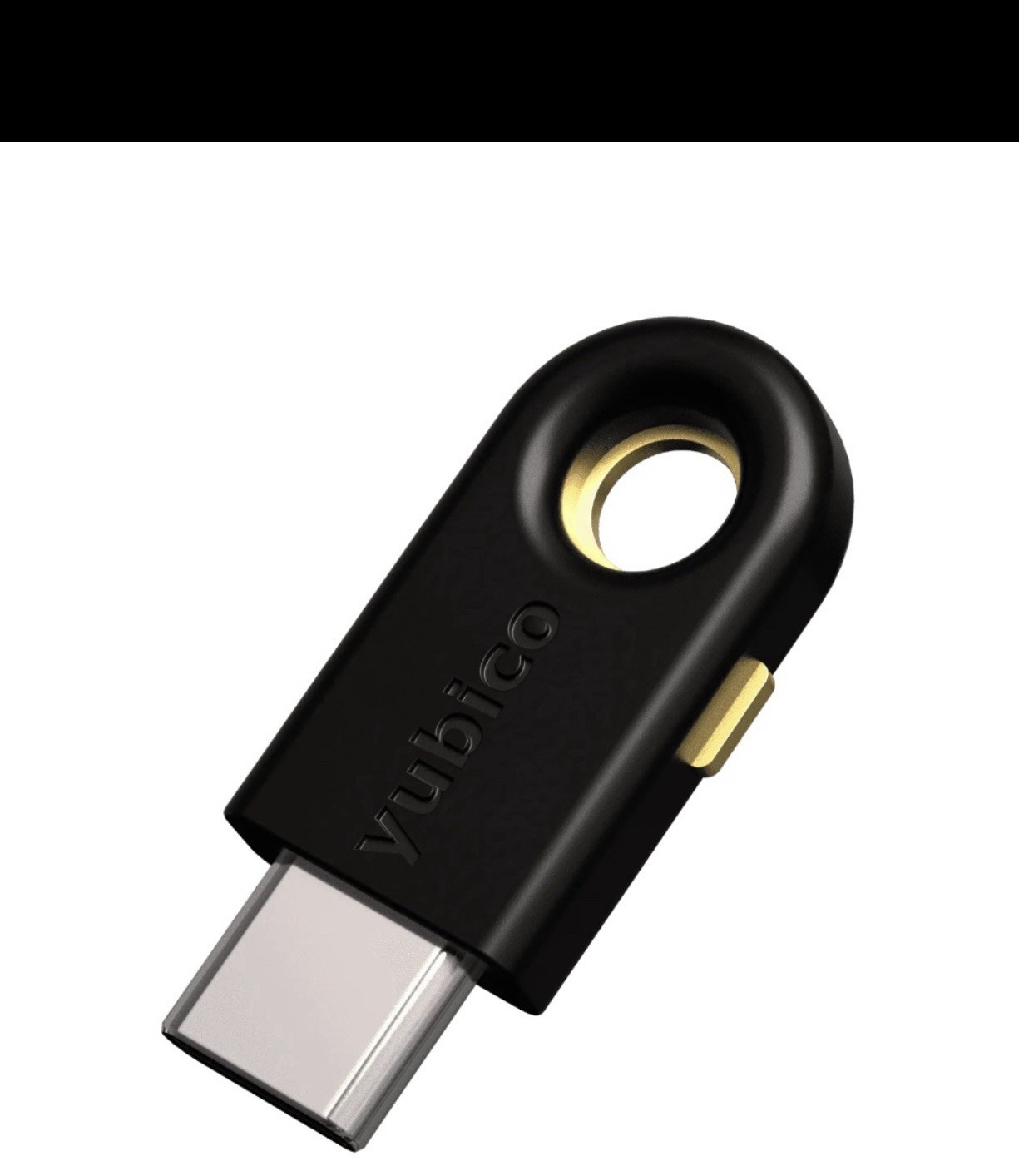 Yubico  5c USB-C w/keyhole FIDO2  Security Key