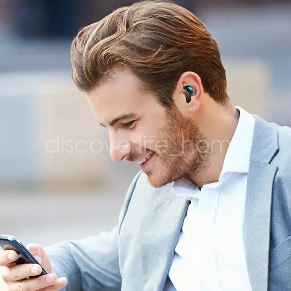 NEW Invisible Earbuds Micro Bluetooth Earbuds Sleep TWS Wireless Earphones Mini