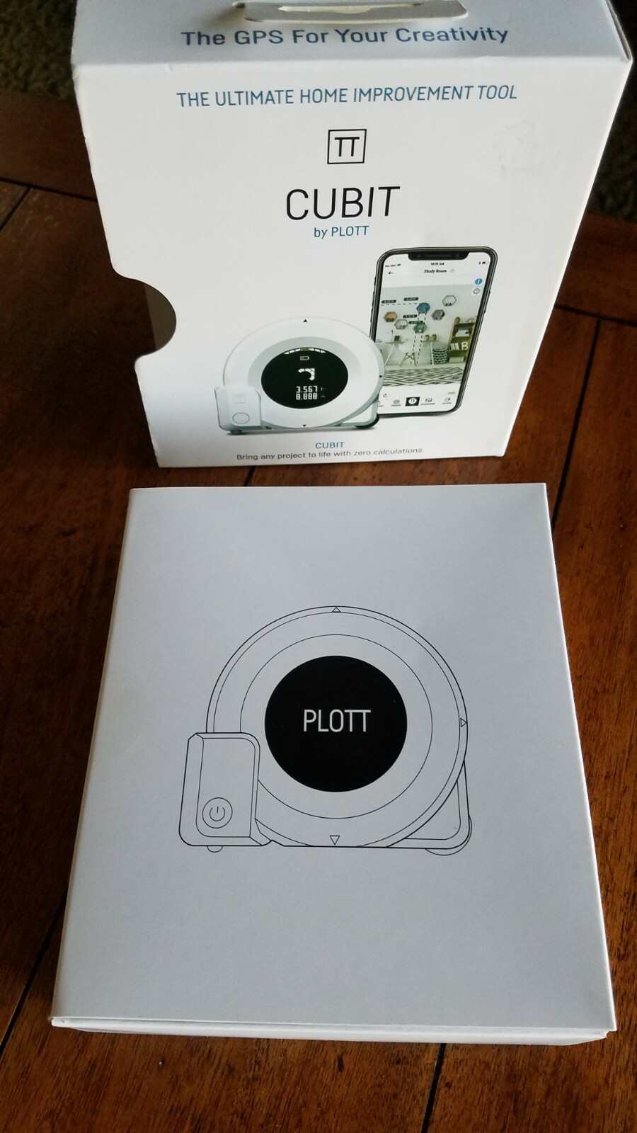 Cubit by Plott Measuring & Interior Design Tool Bluetooth Smart Virtual Reality