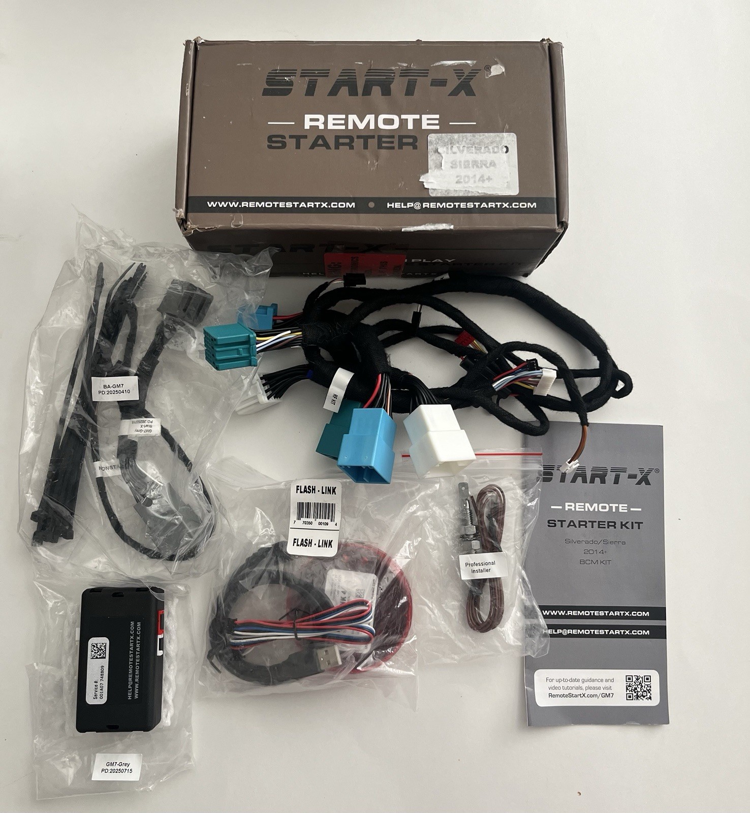 Start-X Remote Starter Kit For Silverado/Sierra 2014+ BCM Kit