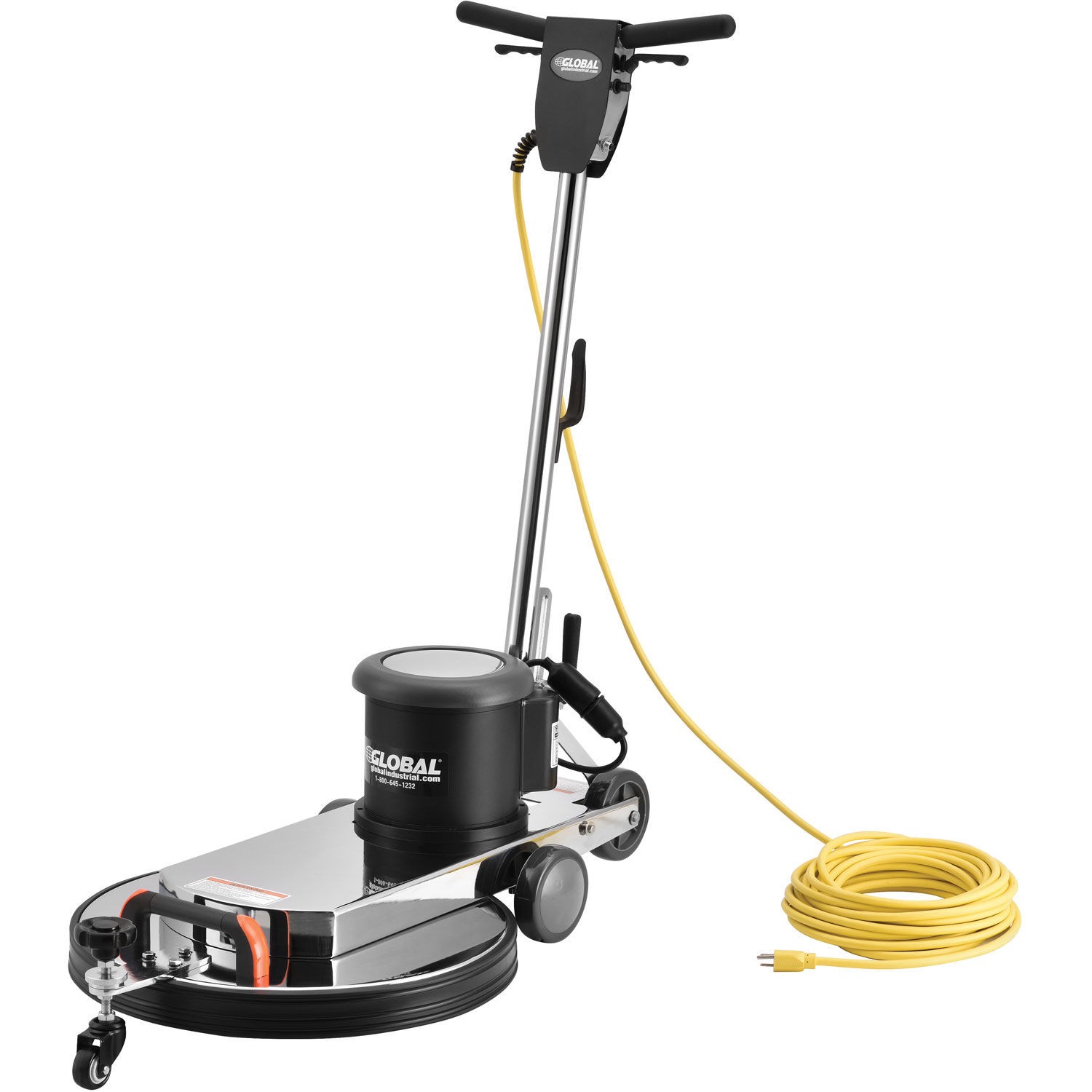 Global Industrial Corded 20" Floor Burnisher 120V 1.5 HP 1500 RPM