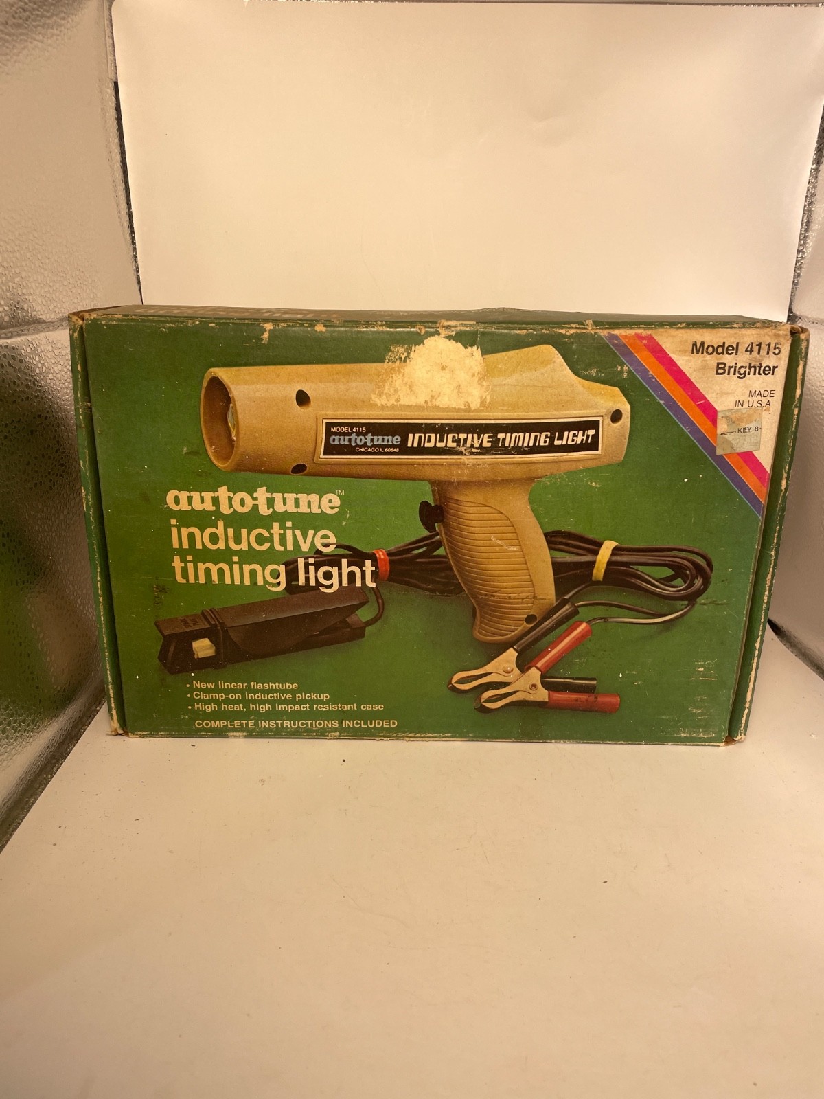 Auto-Tune Timing Light Inductive 4115 Chicago Automotive UNTESTED Vintage
