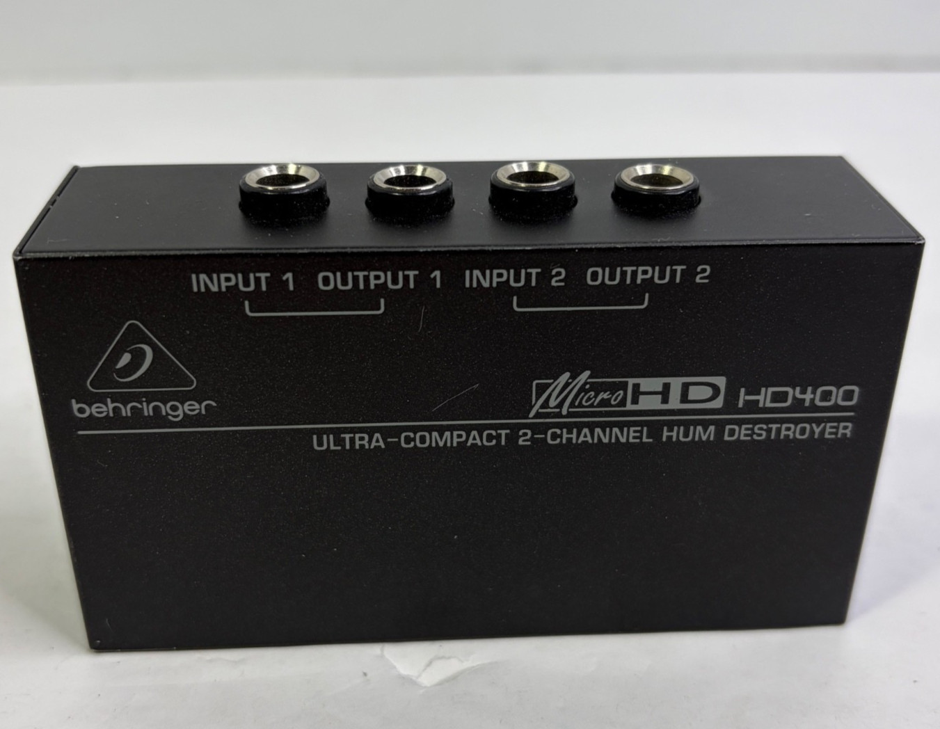 Behringer MICROHD HD400 Stereo Hum Destroyer