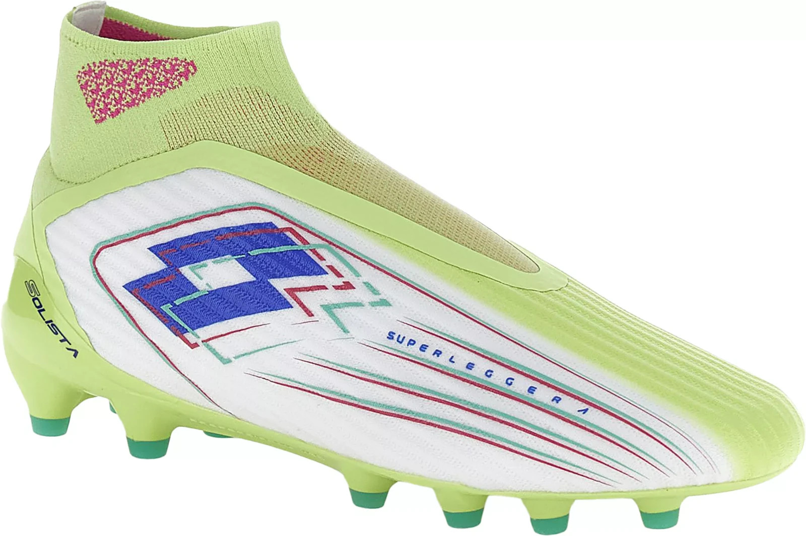 Lotto Solista 100 Gravity VIII FG Soccer Cleats Unisex - Men size 7.5 MSRP $210