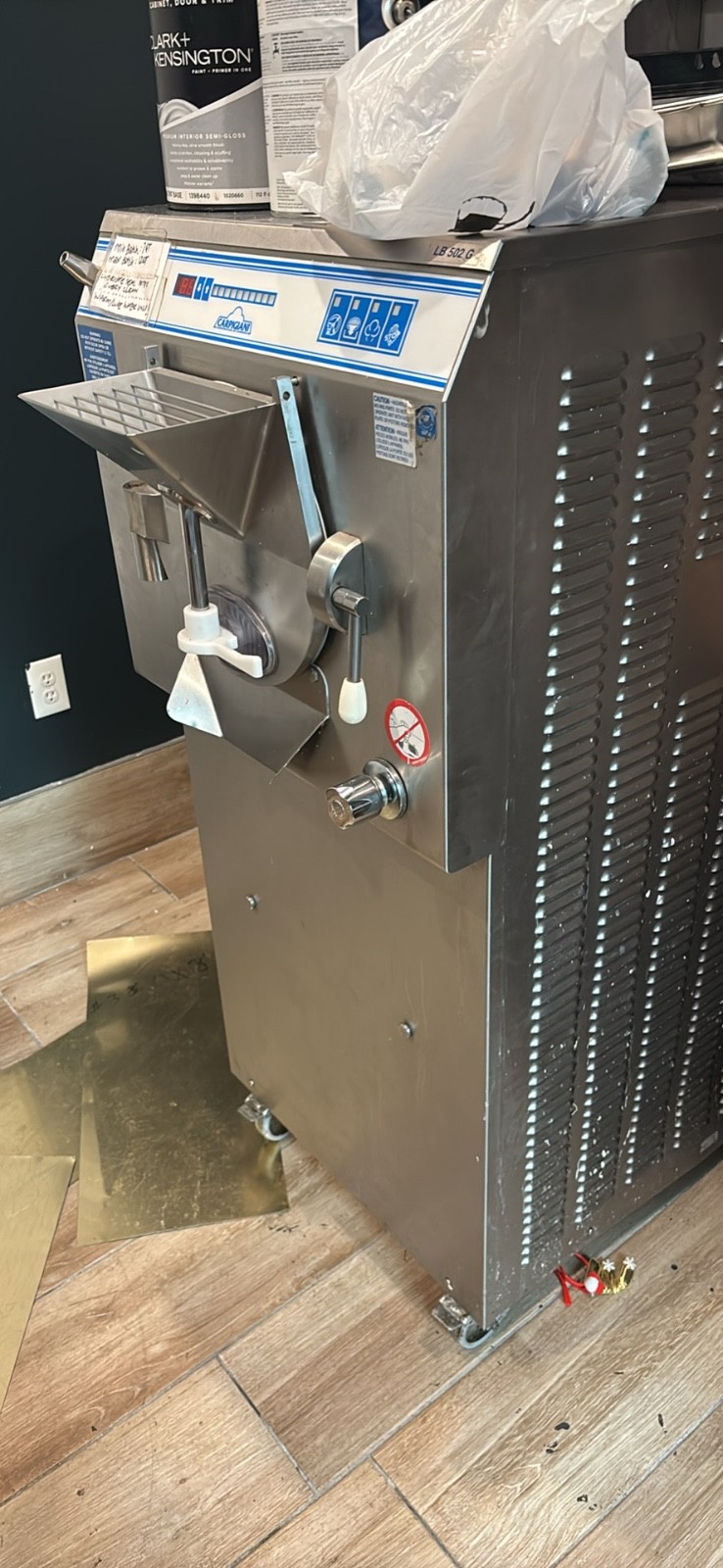 Carpigiani LB 502 G Batch Freezer Gelato Ice Cream Italian Ice Water Cooled 3 PH