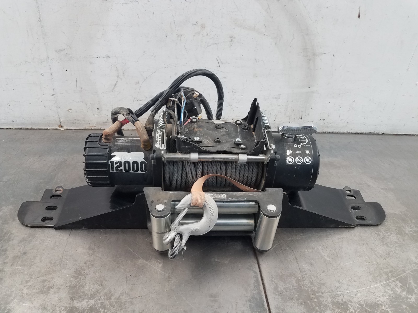 2004 Jeep Wrangler TJ Rubicon 4x4 Badlands 12000lb Winch / Plate - * #5299 E7