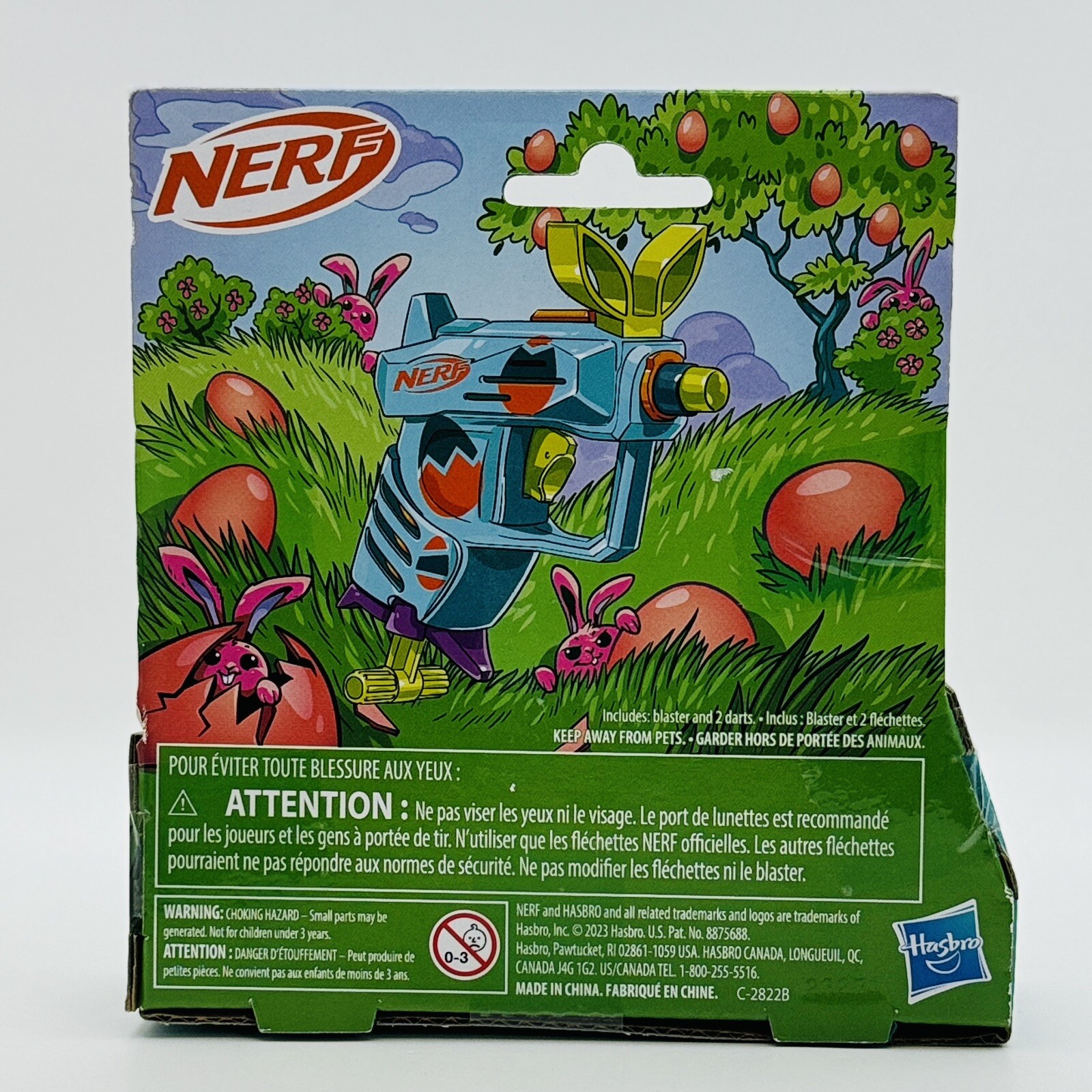 Nerf Easter Egg Hunt Blaster, 2 Nerf Elite Darts Limited Holiday Edition