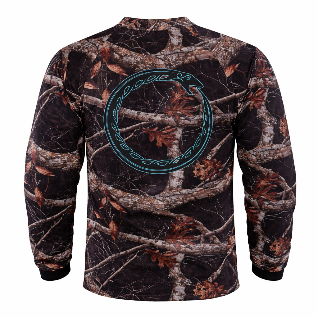 Devoted Shadow Timber Long Sleeve Jersey Sz L