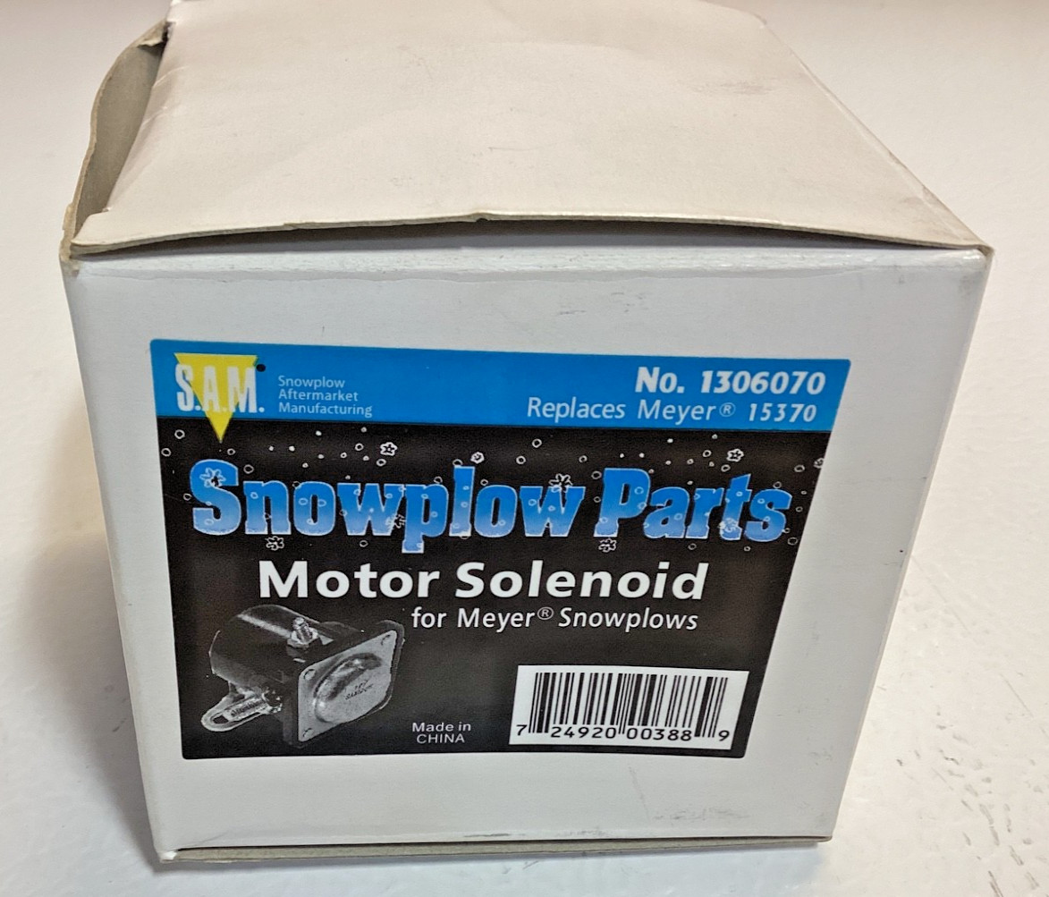 Snowplow Parts Motor Solenoid 1306070 RPLS 15370 For Meyer Snowplows