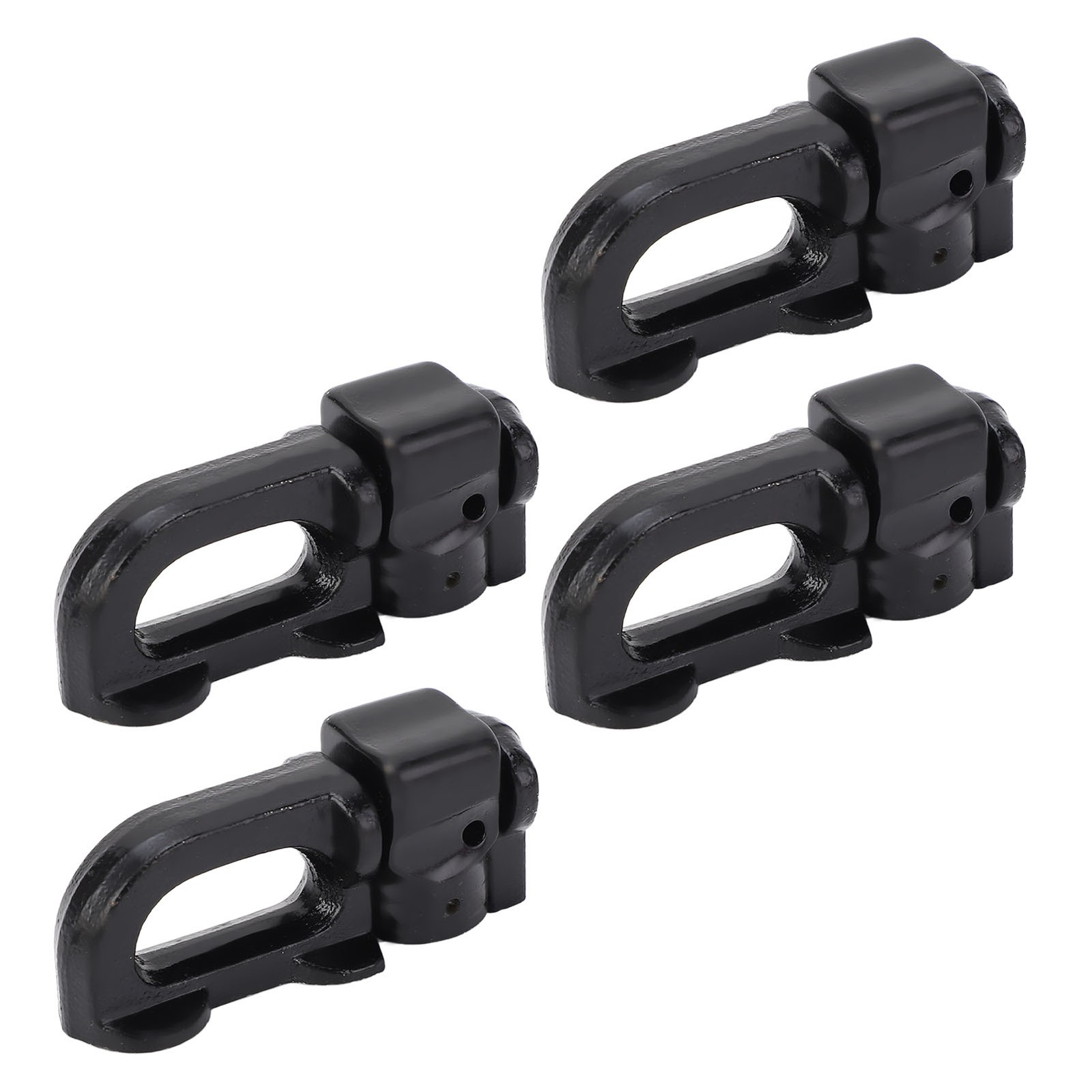 ˜4Pcs L Track Double Stud Tie Down Fitting Carbon Steel L Track Rail Double Stud