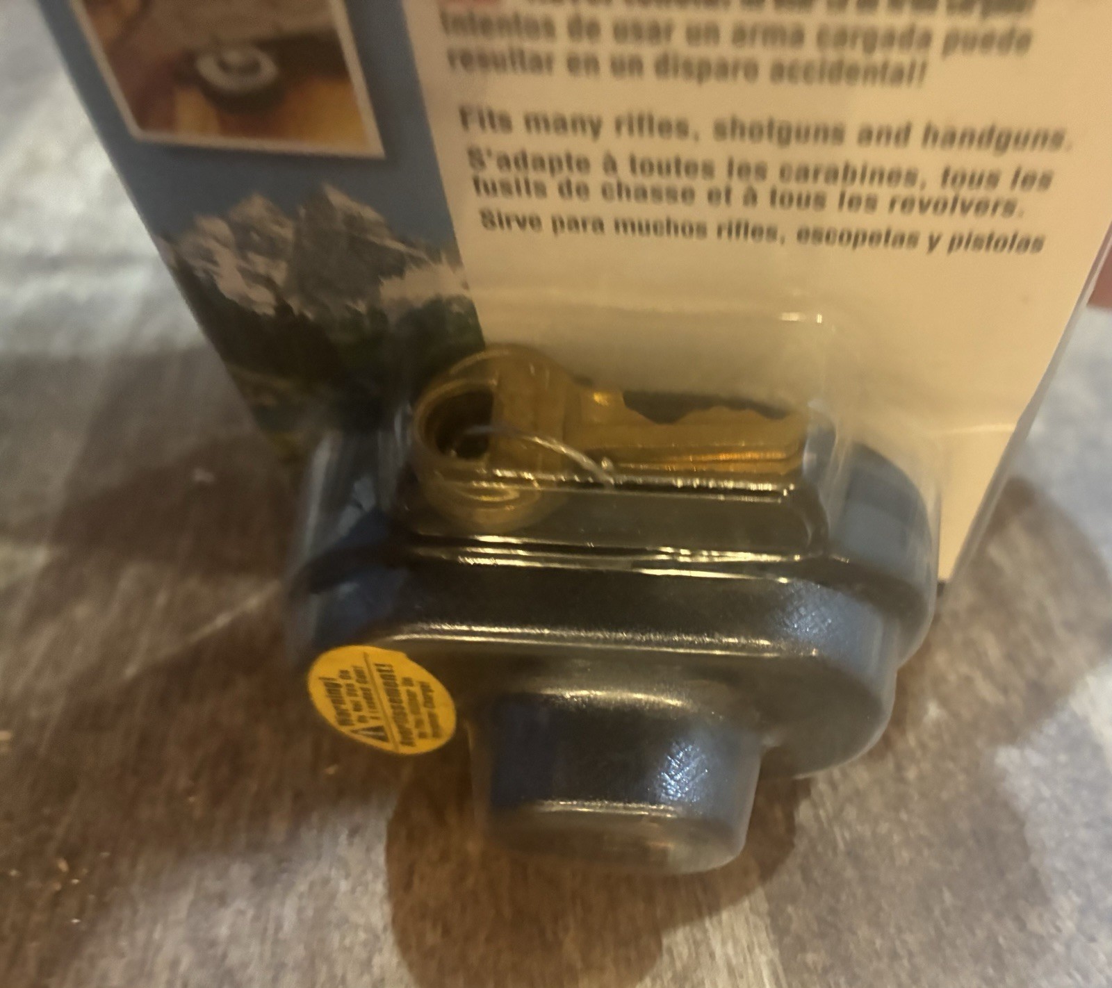 Master Lock 90DSPT Keyed Gun Trigger Lock, 1 Pack Gun Lock With 2 Keys NEW