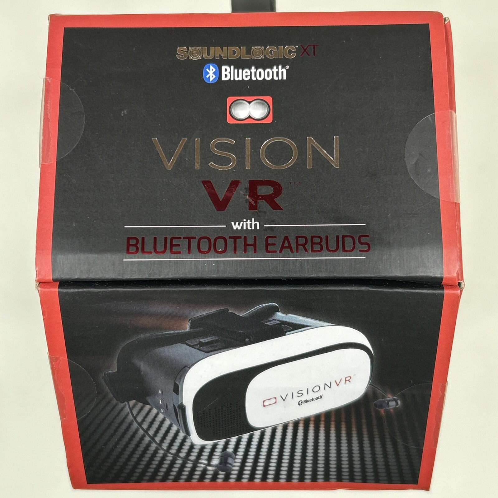 Bluetooth Vision VR With Earbuds Sound Logic XTAndroid Apple Devices (NEW)