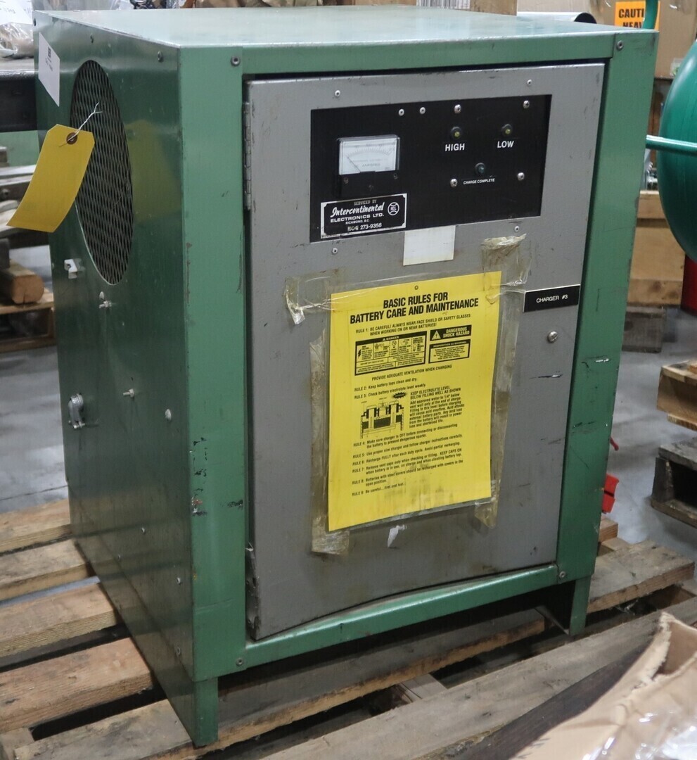Mcgraw-Edison ETR 12-1130B 30 Volt Forklift Battery Charger – Parts