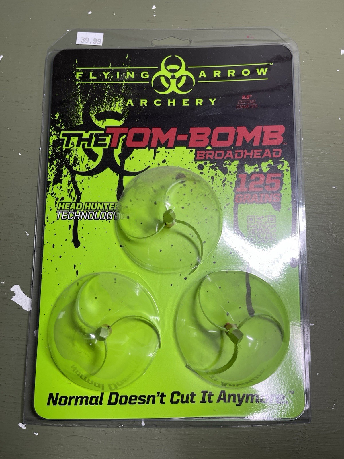 Flying Arrow Archery The Tom-Bomb Broadhead 125 Grain