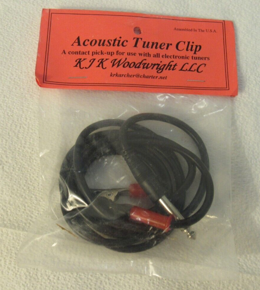 KJK Woodright Acoustic Tuner Clip
