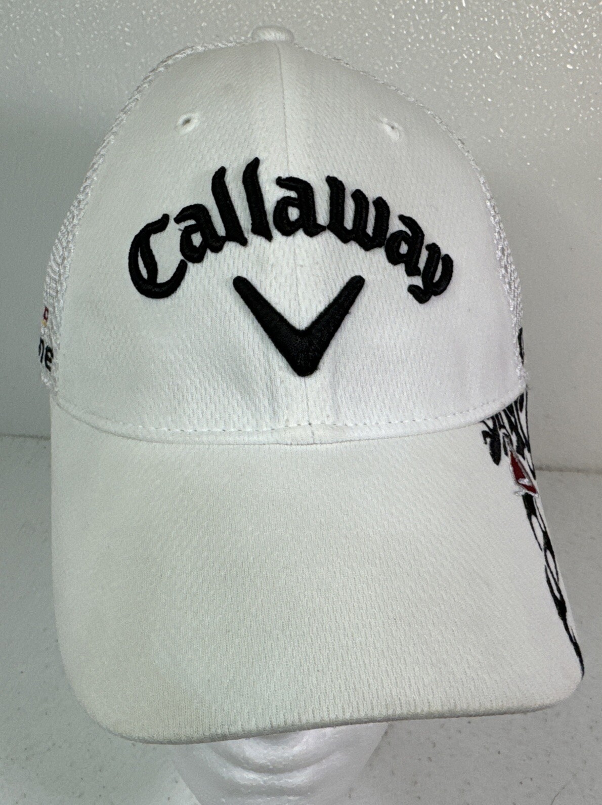 Callaway Diablo Octane White Mesh Hat Flex Fit