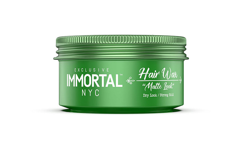Immortal NYC Hair Wax Zero Shine/ Strong Hold 150ml | Matte Look