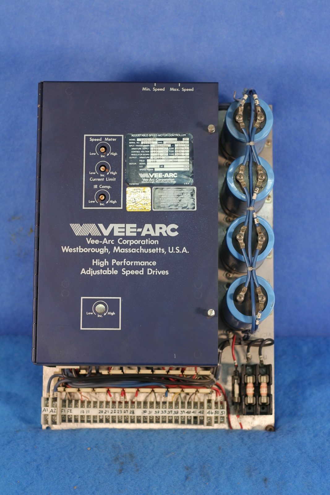 VEE-ARC RIVC-3HP Adjustable-Speed Motor Controller 3HP 120V 1 Y Warranty