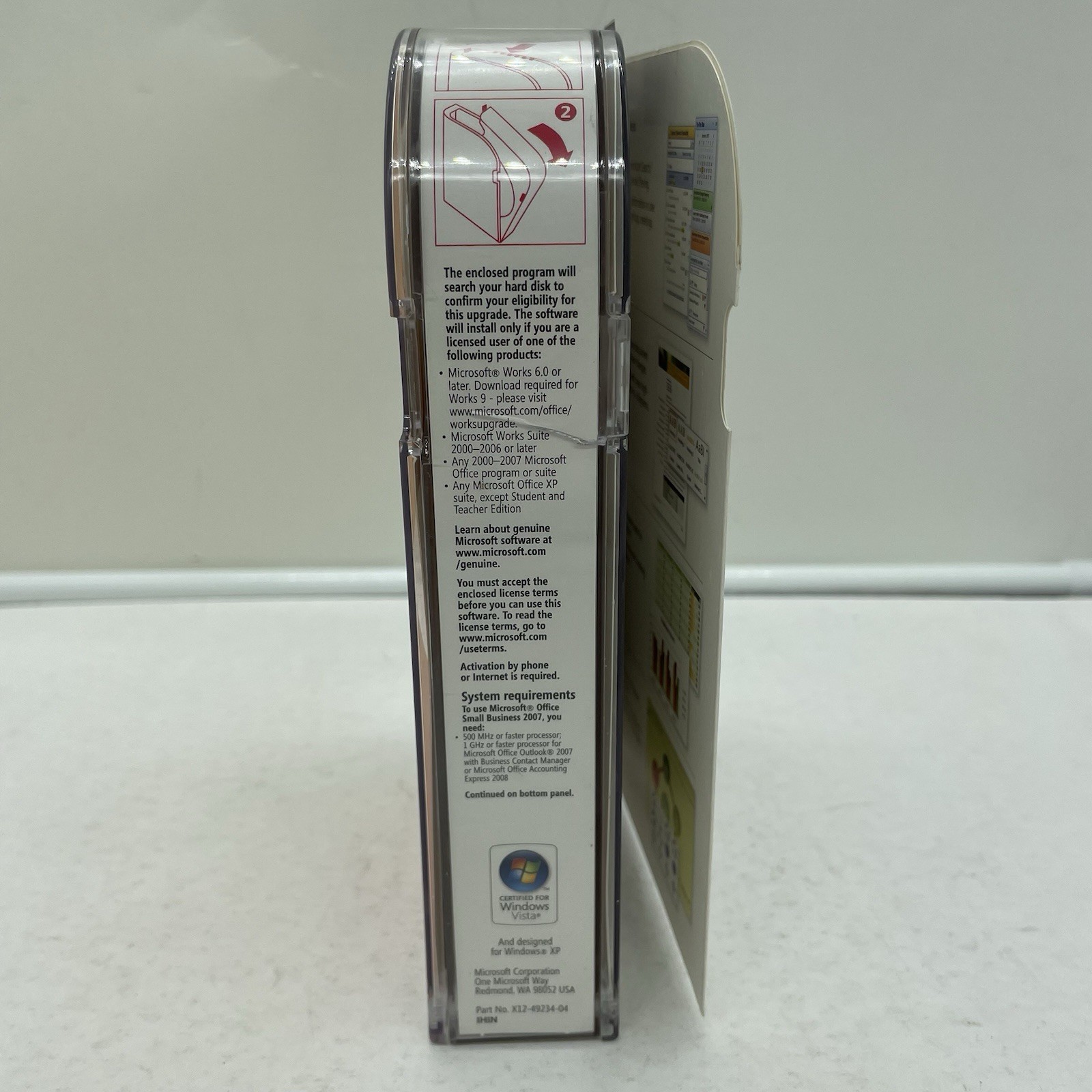 Microsoft Office Small Business 2007 Upgrade in Original Case includes Key Code