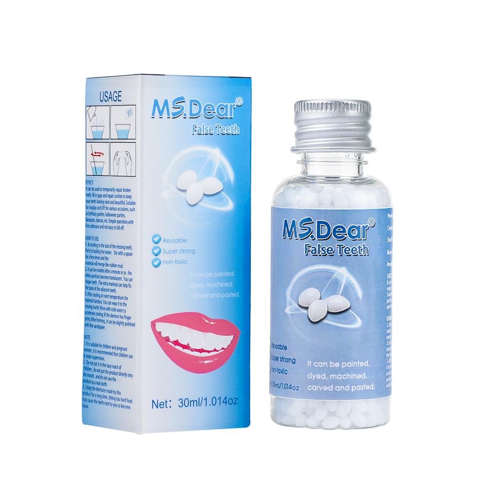 3X Tooth Repair Kit - Temporary Teeth Replacement Kit for Missing & Broken Teeth