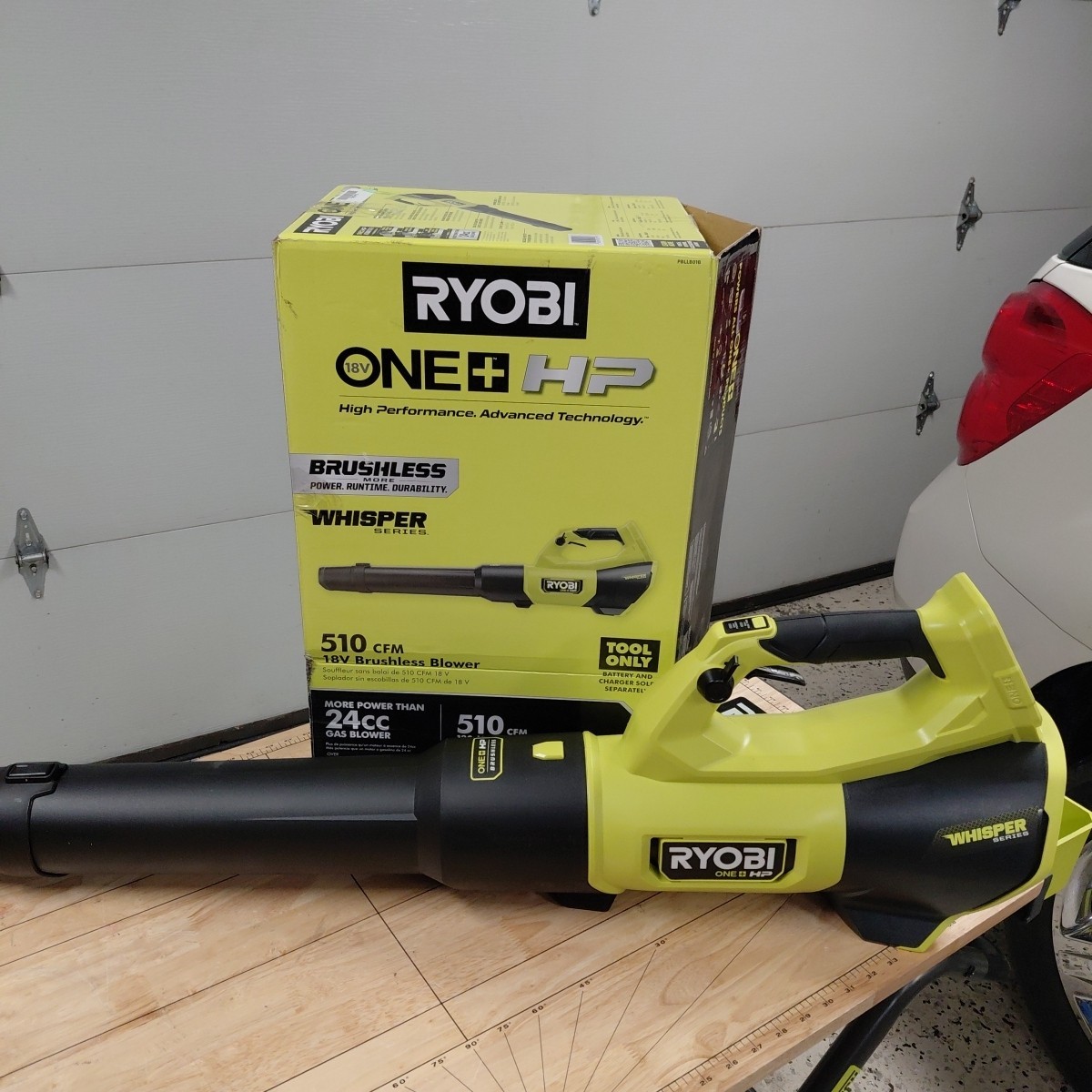 18V ONE+ HP Whisper Series Brushless Cordless 130 MPH 510 CFM Blower (Tool Only)