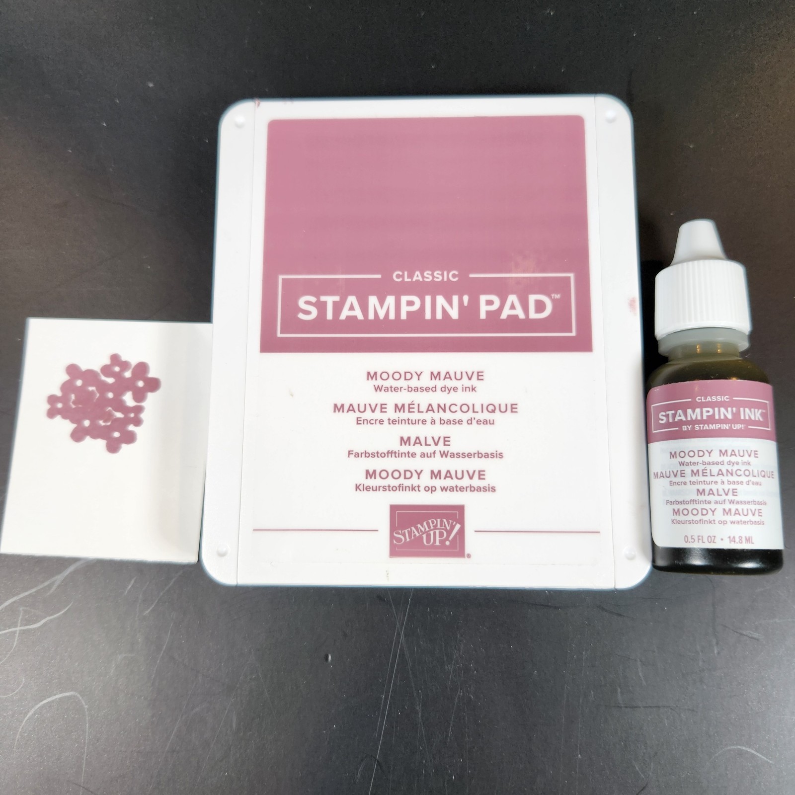 Stampin' Up! Moody Mauve ink pad & refill