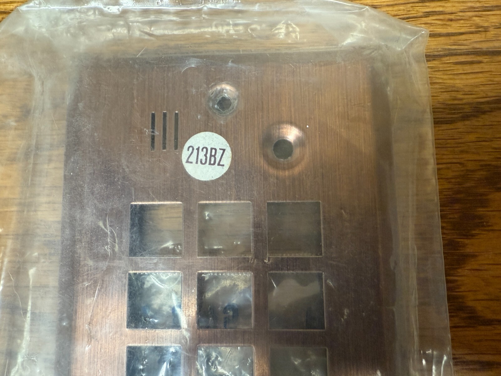 Keypad Faceplate