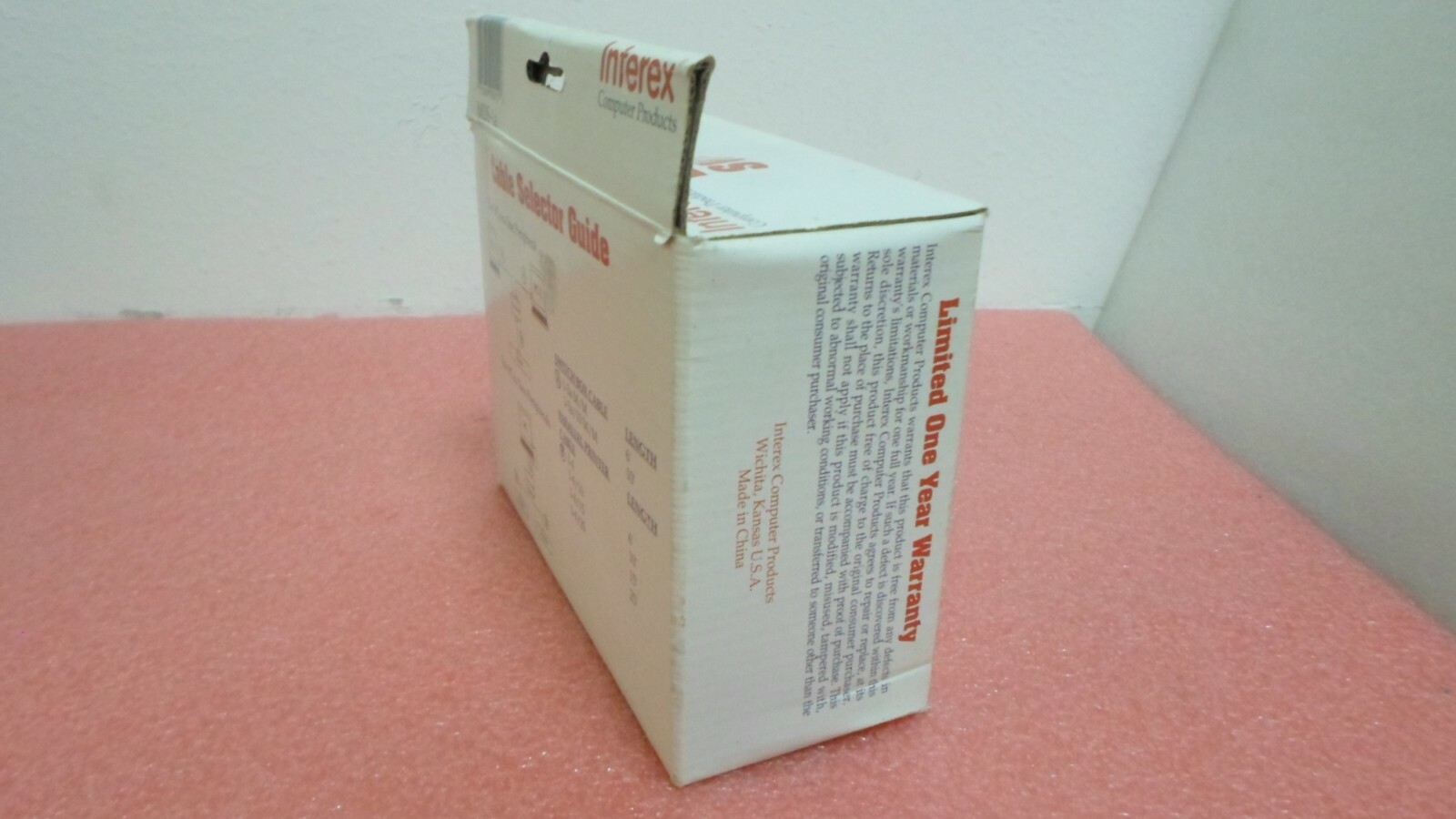 NOB INTEREX MDS-1A EXTERNAL 2 WAY DATA SWITCH