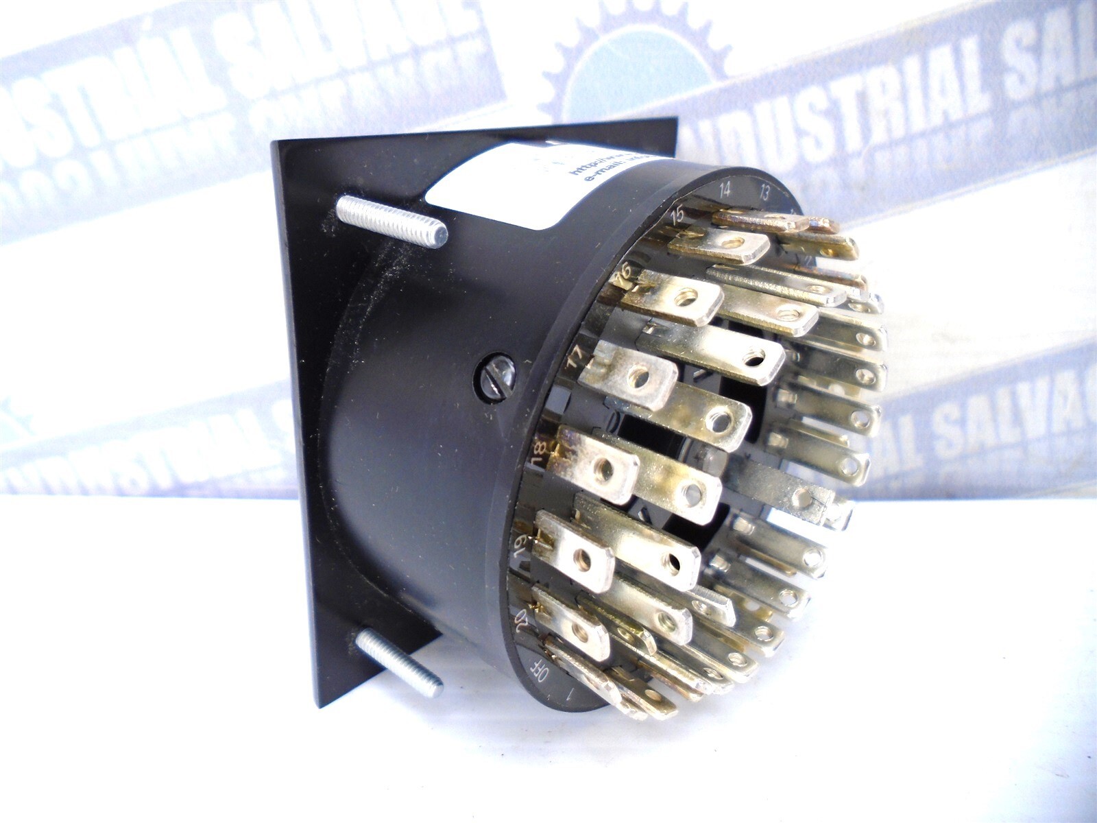 OMEGA - OSW3-20 - 20 Position 3" ROTARY SELECTOR SWITCH THERMOCOUPLES 2-Pole
