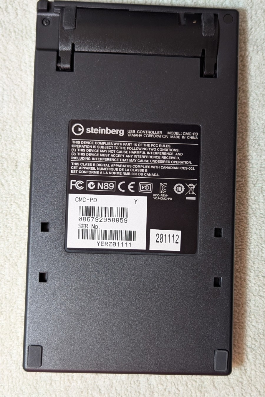 Steinberg CMC-PD Pad Controller for Cubase & Nuendo - Open Box