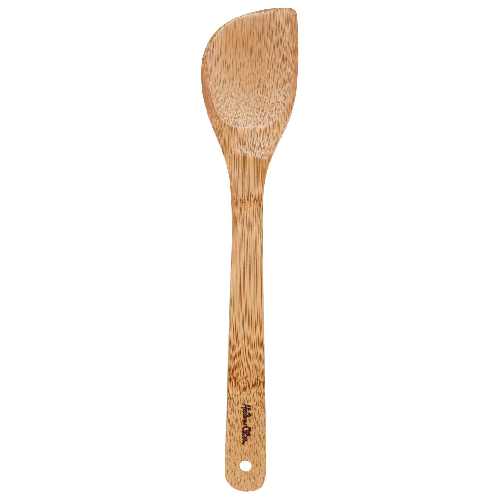 Helens Asian Kitchen Bamboo Stir Fry Spatula And Cooking Utensil 13inch