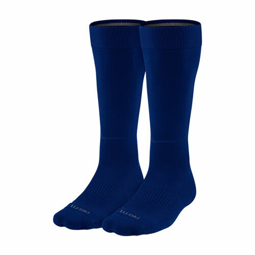 NIKE DRY CUSHIONED OTC BASEBALL SOCKS STYLE SX4810-414 NAVY S (3Y-5Y) 2-PAIRS
