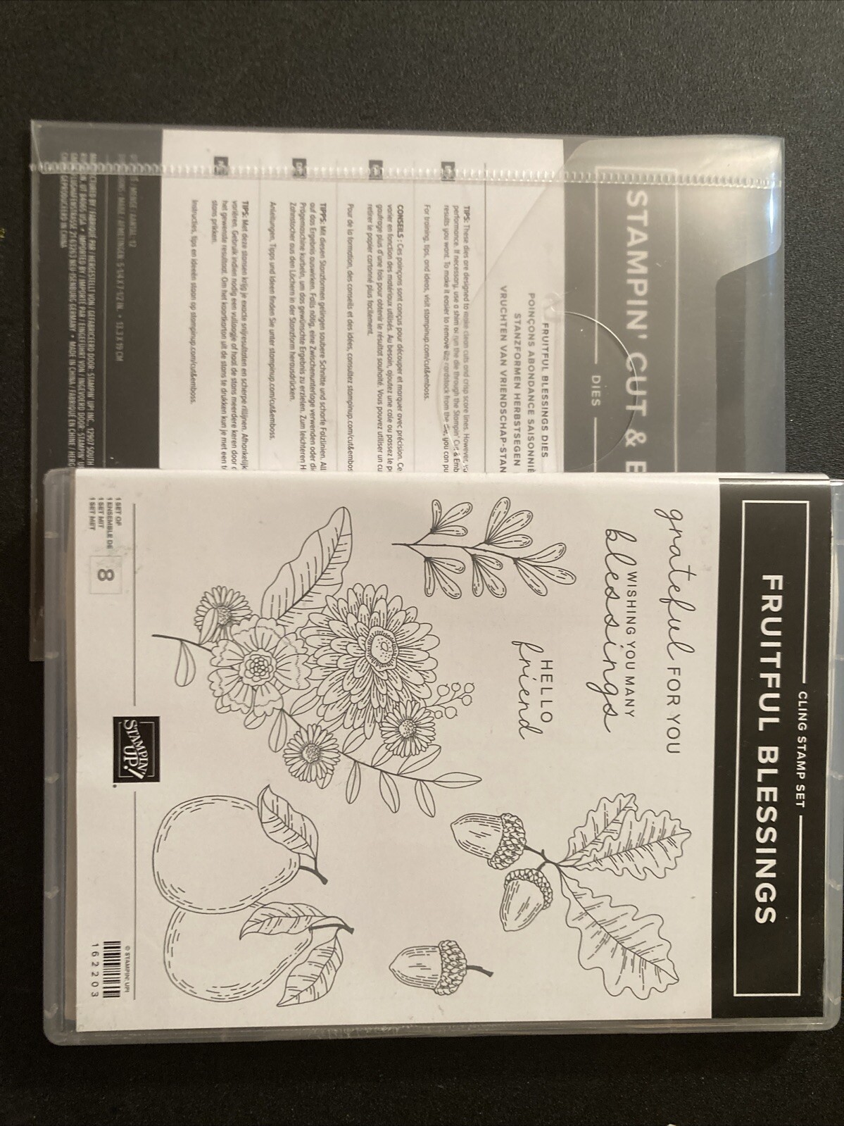 stampin up fruitful blessings