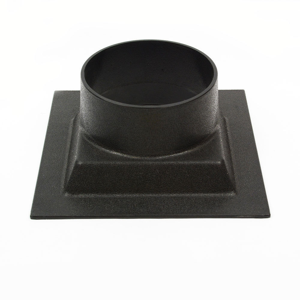 4 Inch Universal Dust Hood with 6 Inch Flange for Wood Shop Dust Collection