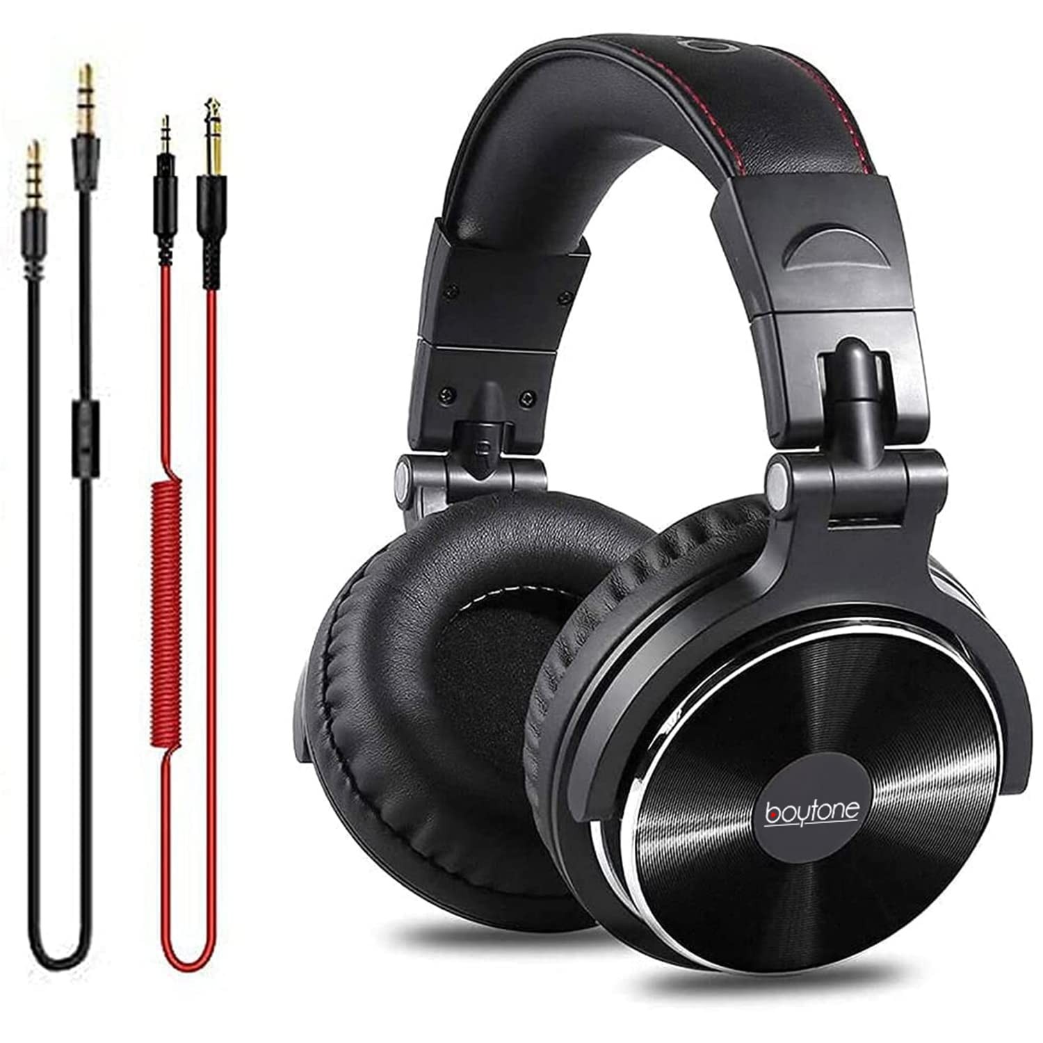 BT-10BK Wired Over Ear Headphones Studio Monitor & Mixing DJ Stereo Headsets ...