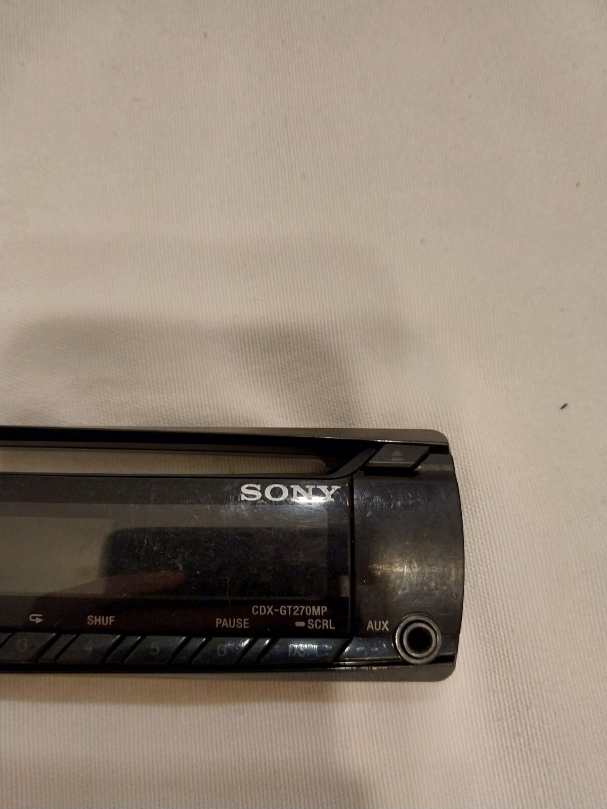 SONY CDX-GT270MP FACEPLATE