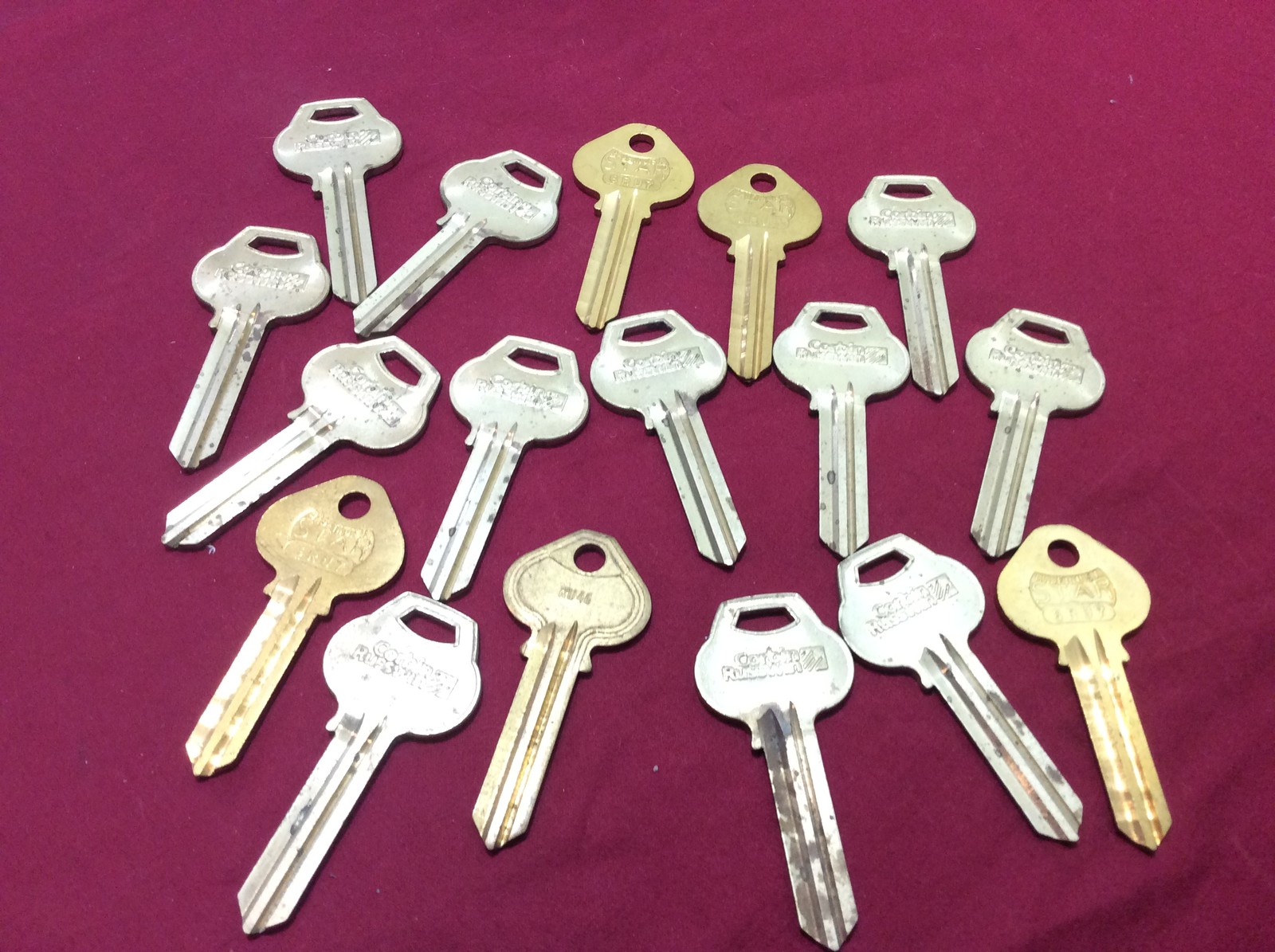 Corbin Russwin by Star A1011D1 Key Blanks, Set of 17- Locksmith