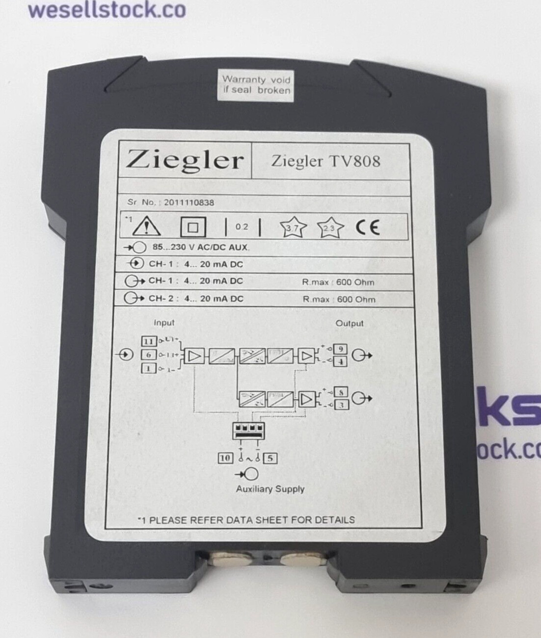 ZIEGLER TV808 Isolating Amplifier