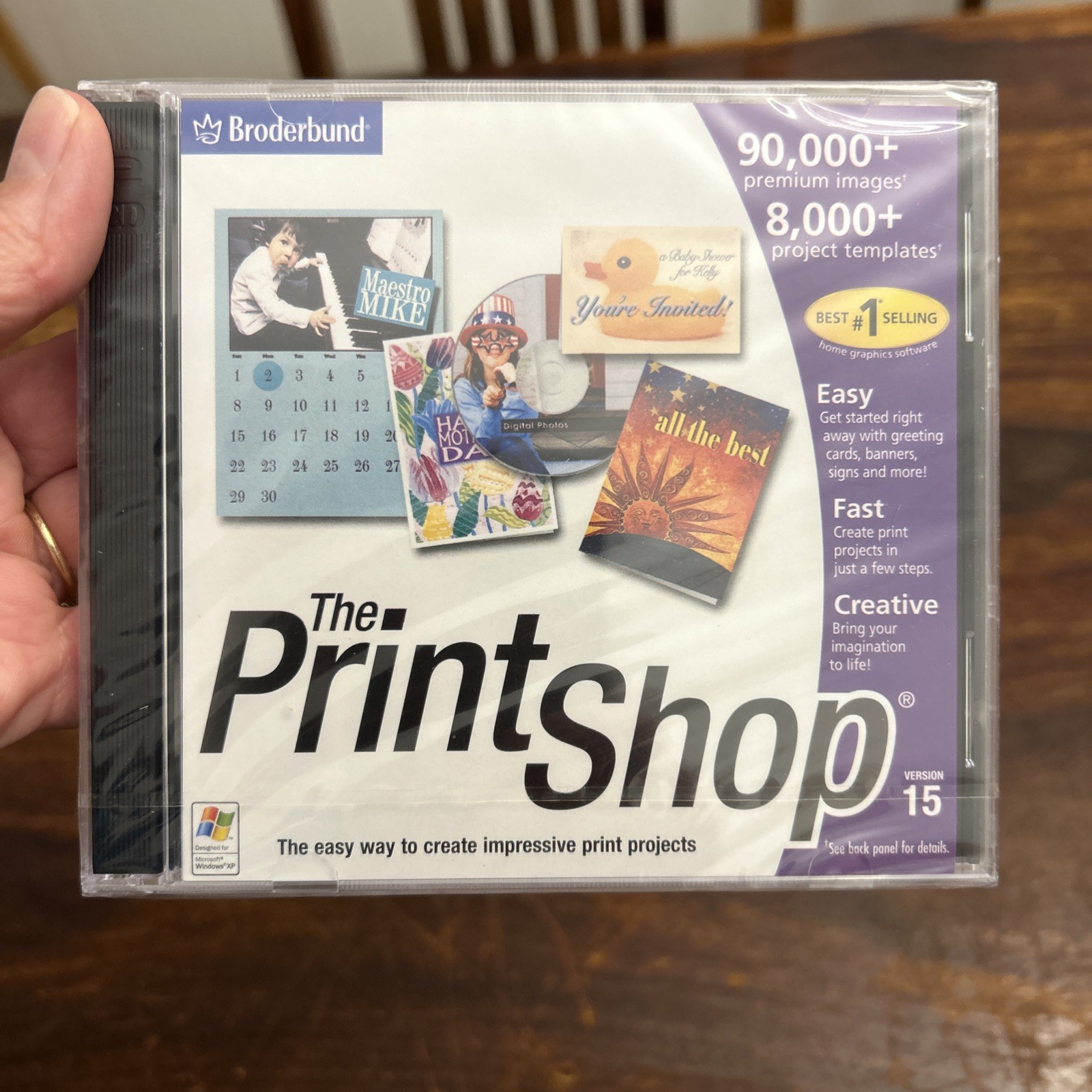 PrintShop Pro Publisher Version 15 Broderbund Art CDs New Unopened