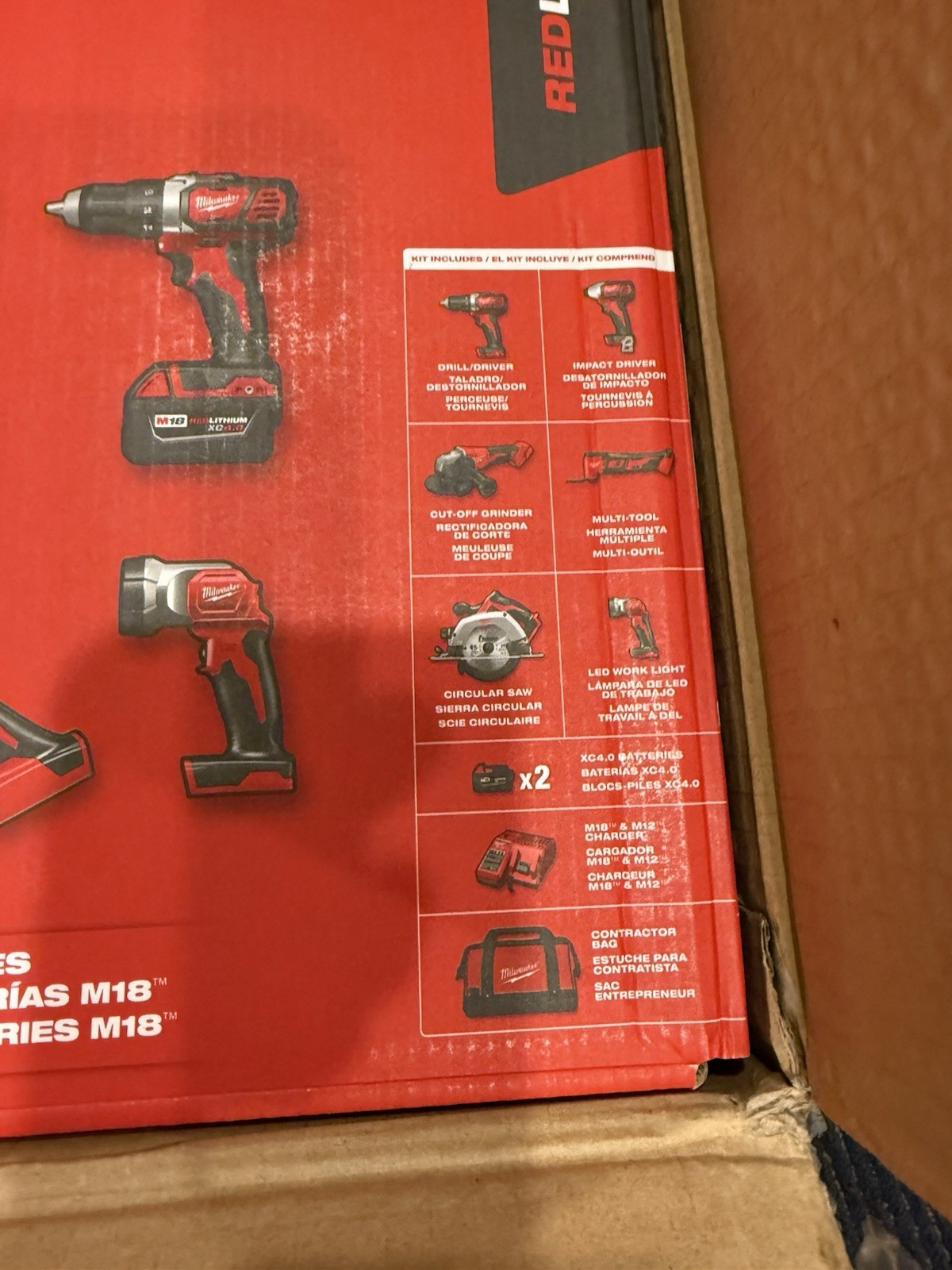 Milwaukee 2697-26XC M18 6-Tool Combo Kit