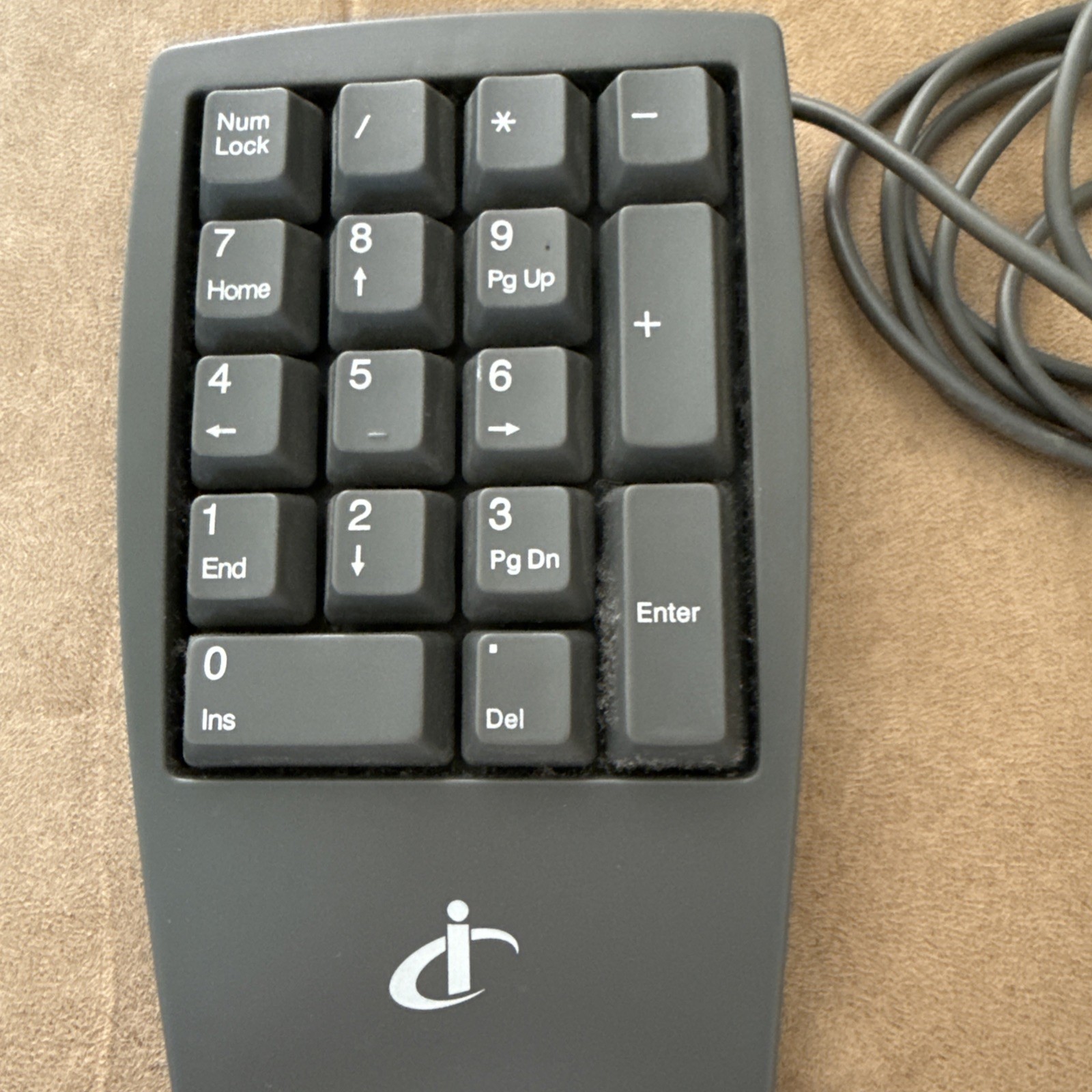 PC NUMERIC KEYBOARD, Model HTK-100, PS-2 INTERFACE, used, tested, WORKS