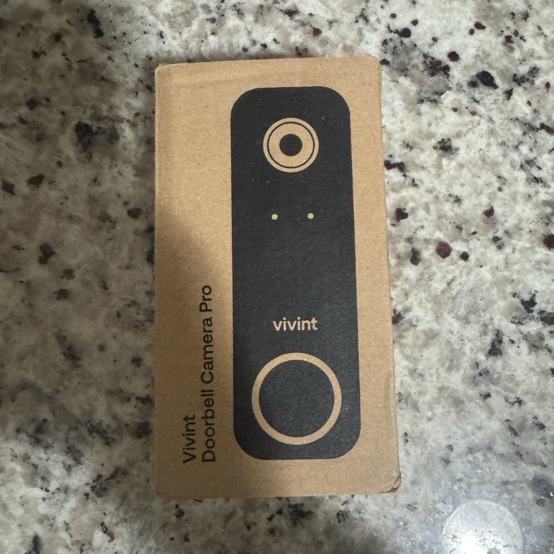 Vivint Doorbell Camera Pro Wi-Fi Video Doorbell w/ Camera White/Black