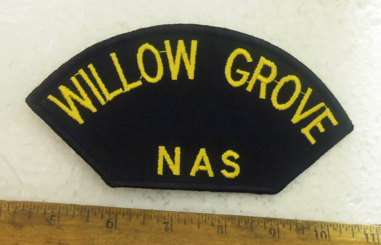 US Navy – Willow Grove – Naval Air Station Embroidered Patch