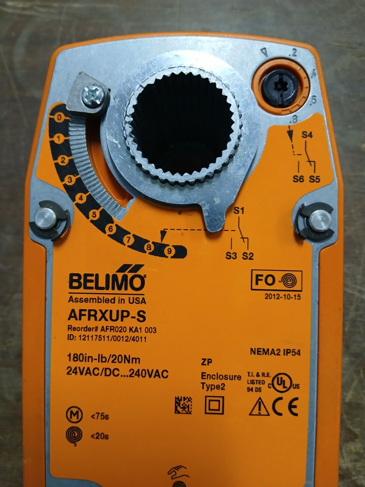 BELIMO AFRXUP-S Damper Actuator