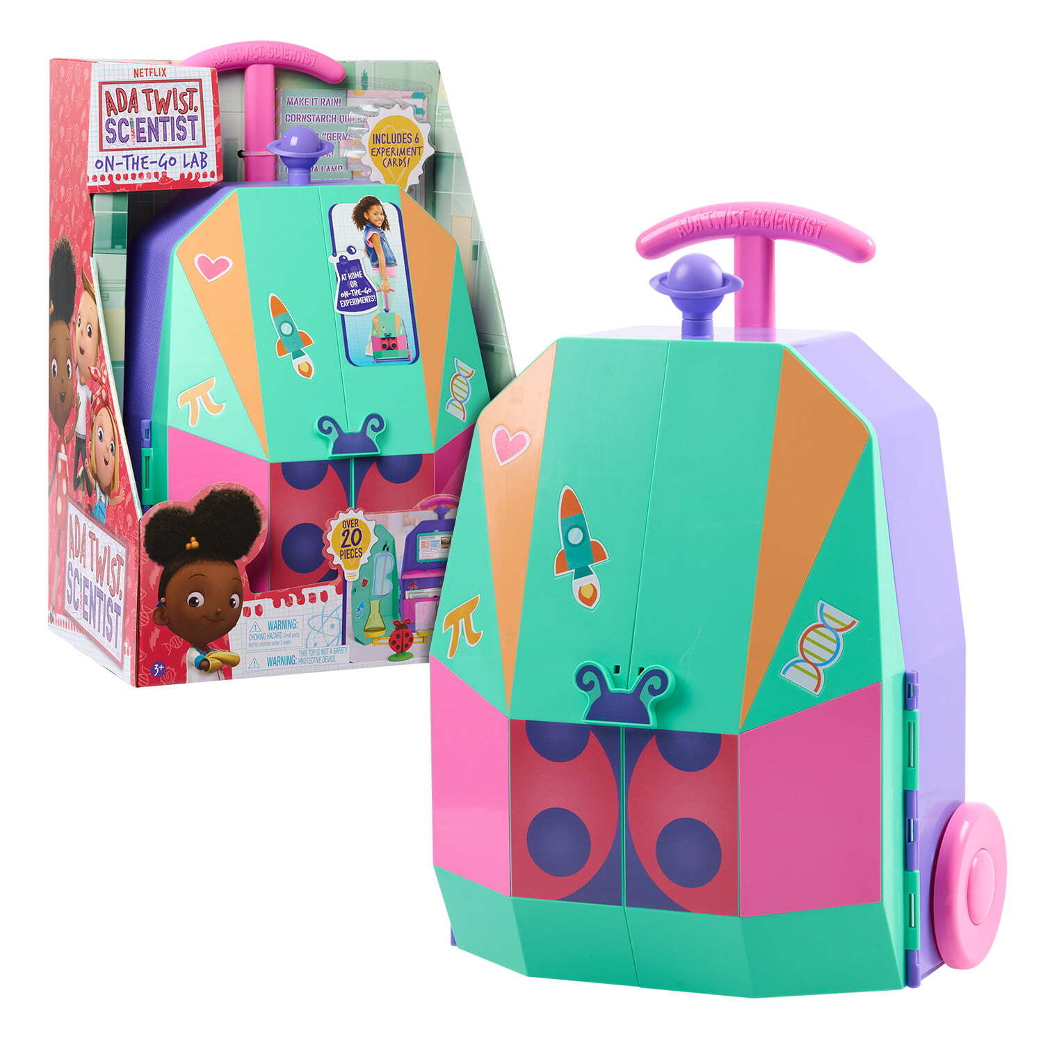 Ada Twist, Scientist On-The-Go Lab Set, STEM Projects and Toys for Kids,